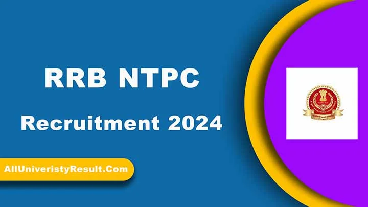 RRB NTPC Recruitment 2024